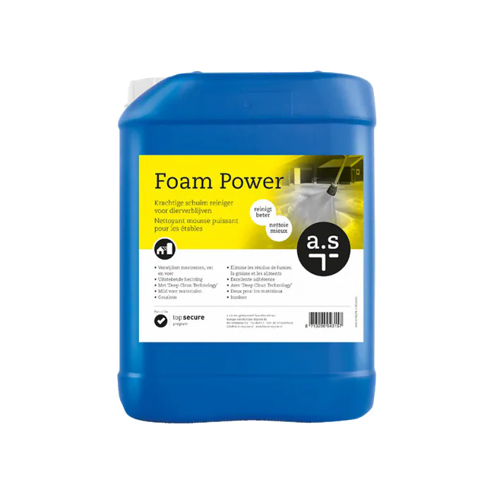 a.s Foam Power schuimreiniger | tbv dierenverblijven | diverse verpakkingen