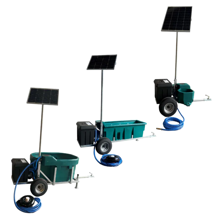 Suevia Drinkbakken | solar, wielen, oppervlaktepomp | div liters