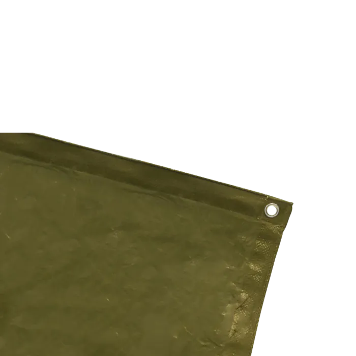 Dekkleed afdekzeil groen extra zwaar 8x12 meter 250 gr./m2