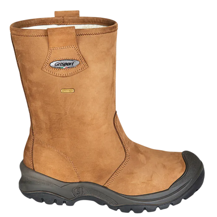 Grisport Werklaarzen 72707C | S3 | wol | waterdicht | cognac