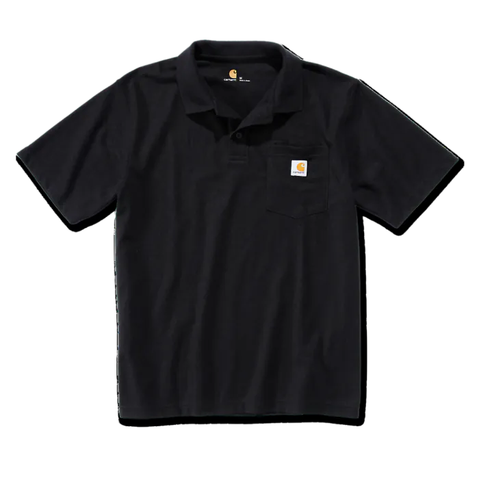 Carhartt Poloshirt K570 | met borstzakje | zwart 