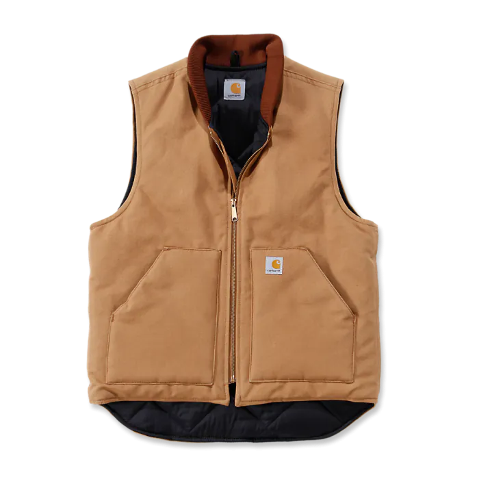 Carhartt Bodywarmer V01 | gevoerd | kastanjebruin