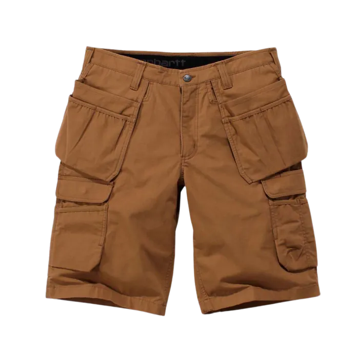 Carhartt Korte werkbroek 104201 | 271 g/m2 | kastanjebruin