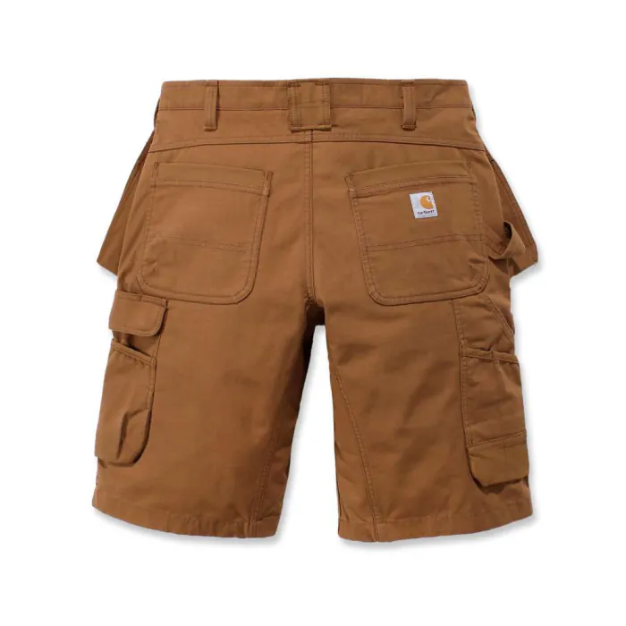 Carhartt Korte werkbroek 104201 | 271 g/m2 | kastanjebruin