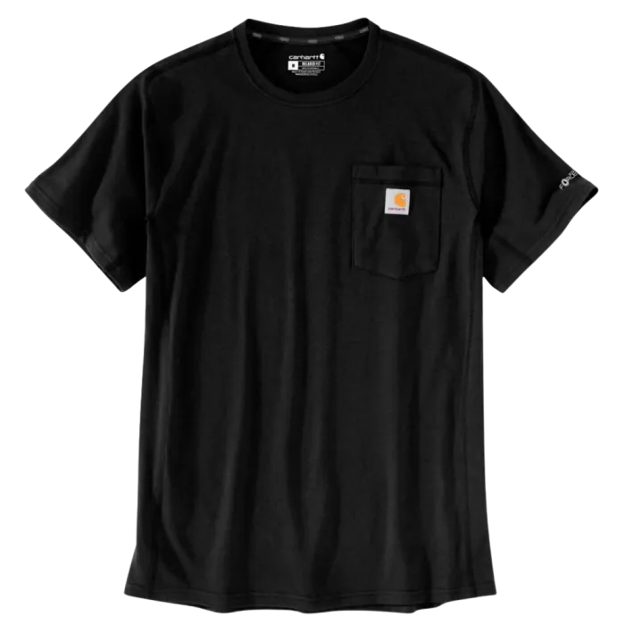 Carhartt T-shirt 106652 | met borstzakje | zwart