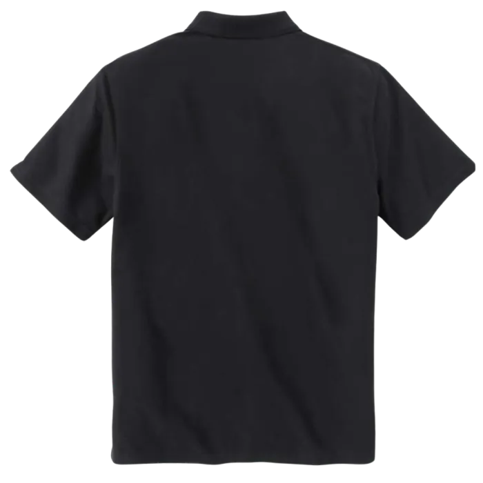 Carhartt Poloshirt 106685 | met borstzakje | zwart