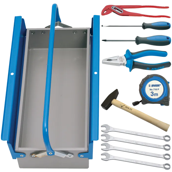 Unior Gereedschapskist Basis Pro | 10 delig