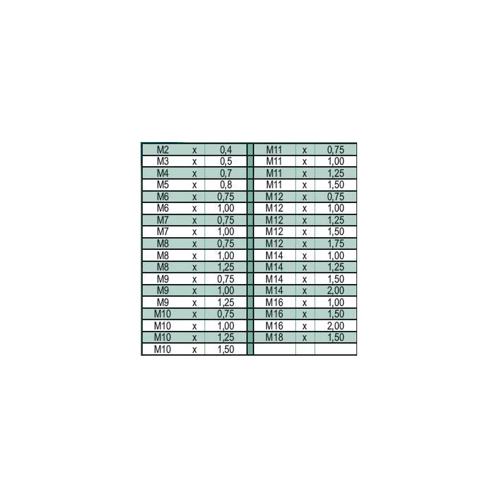 Brüder Mannesmann Bankschroef 100 mm staal 73100
