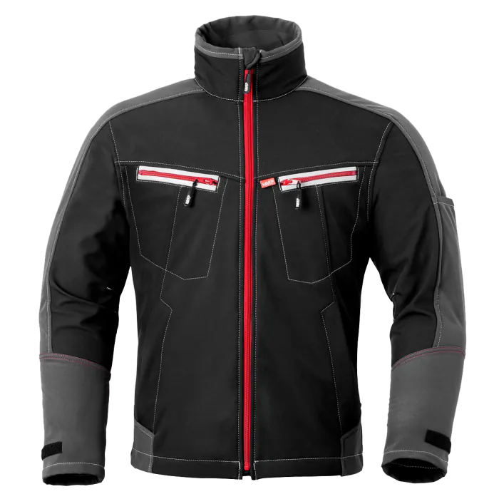 Havep softshelljas 40145 Attitude | zwart/donkergrijs