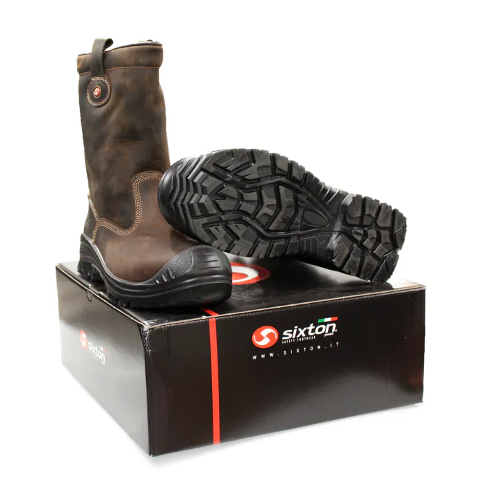 Sixton Werklaarzen Montana 23 | S3 | wol | waterdicht| bruin