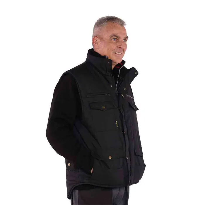 Storvik Werk bodywarmer Pocket | Zwart