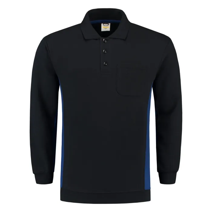 Tricorp Workwear Polosweater 302001 | 3 knopen | navy/blauw