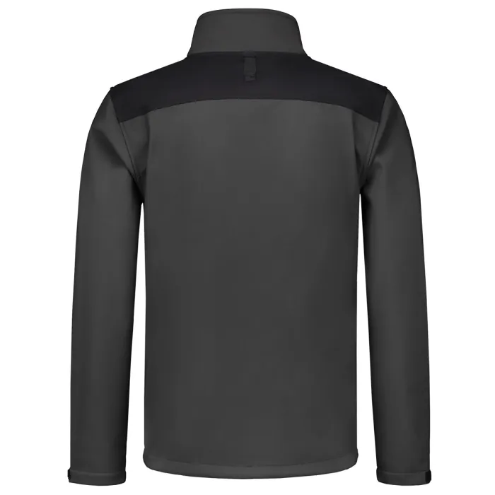 Tricorp Workwear Softshell jas 402021 | Naden |d.grijs/zwart