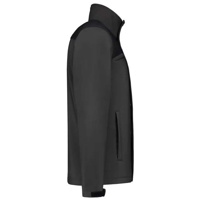 Tricorp Workwear Softshell jas 402021 | Naden |d.grijs/zwart