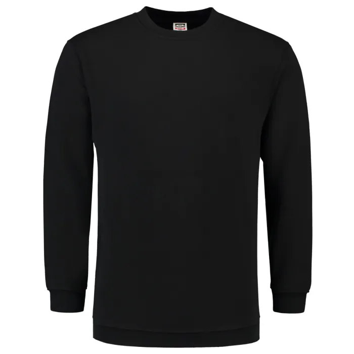 Tricorp Workwear Sweater 301008 | ronde hals | zwart