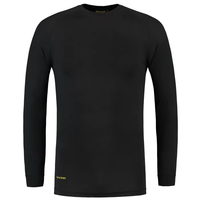Tricorp Workwear Thermoshirt THT1000 | lange mouw | zwart