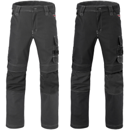 Zwart/Donkergrijze Havep werkbroek | Attitude 80229
