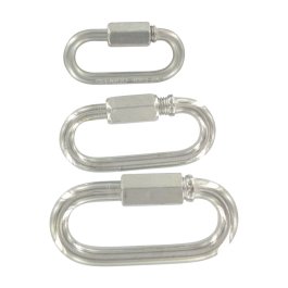 4 stuks S-karabijnhaken, kleine karabijnhaken van roestvrij staal voor outdoor, camping, dubbele karabijnhaak 8-vormig, anti-diefstal metalen gesp ideaal voor rugzakken, sleutelbos, veerbelaste