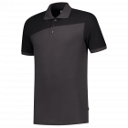 Tricorp Poloshirt | 202006 |Donkergrijs-Zwart bi-color Naden | BTN de Haas