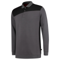 Tricorp Polosweater | 302004 | Donkergrijs-Zwart Naden