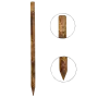 Weidepalen hout | gefreesd | geïmpregneerd | diverse lengtes