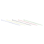 Kabelbinders 4,8 x 370 mm | 100 stuks | diverse kleuren
