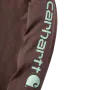 Carhartt T-shirt met lange mouwen EK231 | mouwlogo | bruin