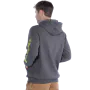 Carhartt Sweater K288 | capuchon & mouwlogo | grijs