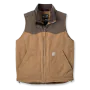 Carhartt Bodywarmer 106433 | gevoerd | 2 kleurig bruin