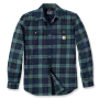 Carhartt Overhemd 106356 | flanel | groen/blauw
