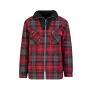 Storvik Houthakkersjas Stanley | fleece | rood/zwart