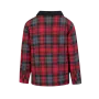 Storvik Houthakkersjas Stanley | fleece | rood/zwart