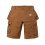 Carhartt Korte werkbroek 104201 | 271 g/m2 | kastanjebruin