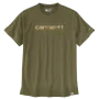 Carhartt T-shirt 103361 | met borstlogo | groen