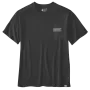 Carhartt T-shirt 107063 | met borstzakje | zwart