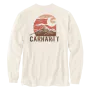 Carhartt T-shirt met lange mouwen 107260 | wit