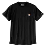 Carhartt T-shirt 106652 | met borstzakje | zwart