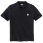 Carhartt Poloshirt 106685 | met borstzakje | zwart