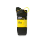 STAPP Werksokken Yellow Worker | zwart | 2 paar