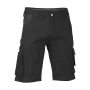 4WORK Korte werkbroek Marbella | cordura versterking | zwart