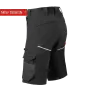 Havep Korte werkbroek 80598 Attitude 4-Way Stretch | zwart