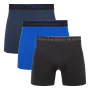 Bamboo Basics Boxershorts | Zwart/Navy/Blauw | 3 stuks