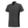 Tricorp Workwear Poloshirt 202002 | 3 knopen | d.grijs/zwart