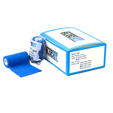 Blockit Klauwtape | 10 cm | 12 stuks | diverse kleuren