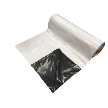 VH-Plus Landbouwplastic | 0,15 mm | zwart/wit | div. afmetingen