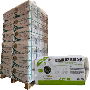 Rumiluz Bio | geperste luzerne | 48 x 20kg