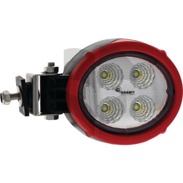 Granit Werklamp LED 12/24V | ovaal | verstraler |horizontaal