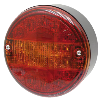 Granit Achterlicht LED rond | links / rechts | 142x50mm