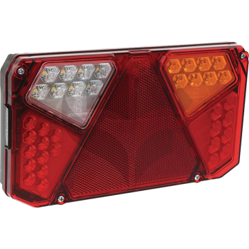 Granit Achterlicht LED | Rechts | 242x134x37 | 12/24V