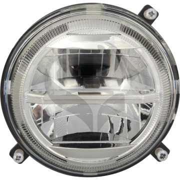 Granit Koplamp LED | rond | 144,4mm | H4 stekker